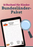 Vorschau - Spiele - Materialpaket: 16 Suchsel zu den Deutschen Bundesländern - Deckblatt