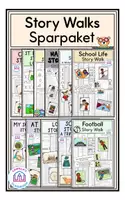 Vorschau - Arbeitsblätter - Story Walks - Sparpaket - Deckblatt