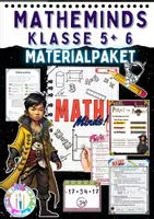 Vorschau - Stundenentwürfe - Materialpaket Mathematik Klasse 5 und 6 - Deckblatt