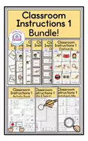 Aperçu - Feuilles d'exercices - Classroom Instructions 1 - Bundle! - Page de couverture
