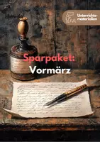 Vorschau - Unterrichtsreihen - Vormärz - Literaturepoche im Deutschunterricht - Deckblatt
