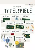 Vorschau - Spiele - Materialpaket Tafelspiele - Tafelfußball Varianten - Deckblatt