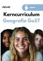 Vorschau - Stundenentwürfe - Kerncurriculum Geographie in der gymnasialen Oberstufe in Hessen für den Grund- und Leistungskurs - Deckblatt