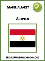 Vorschau - Arbeitsblätter - Ägypten (Materialpaket) - Deckblatt