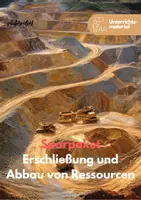Vorschau - Stundenentwürfe - Sparpaket: Erschließung und Abbau von Ressourcen - Knappe Rohstoffe - Deckblatt
