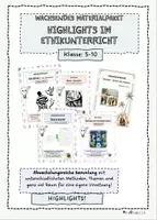 Vorschau - Stundenentwürfe - wachsendes Materialpaket "Highlights im Ethikunterricht" - Deckblatt