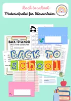 Vorschau - Arbeitsblätter - Must haves für Klassenleiter - Deckblatt