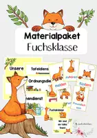 Vorschau - Poster - Materialpaket Fuchsklasse - Deckblatt