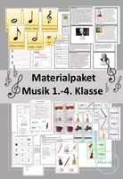 Vorschau - Stundenentwürfe - Materialpaket Musik (1.-4. Klasse) wachsend! - Deckblatt