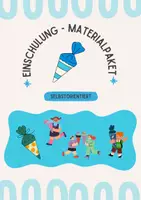 Vorschau - Arbeitsblätter - EINSCHULUNG - Materialpaket für den 1. Schultag - Deckblatt