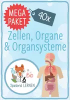 Vorschau - Arbeitsblätter - MEGA-SPARPAKET: der menschliche Körper: Organsysteme, Organe und Zellen – 40x Spiele und Aktivitäten - Deckblatt