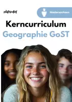 Vorschau - Stundenentwürfe - Kerncurriculum Erdkunde in der GoST - Lehrplan Niedersachsen - Deckblatt