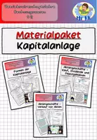 Vorschau - Stundenentwürfe - Materialpaket "Kapitalanlage" BwR 9 II Lehrplan Plus - Deckblatt