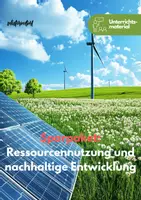 Vorschau - Unterrichtsreihen - Sparpaket: Ressourcennutzung und nachhaltige Entwicklung - Lehrplan Erdkunde GoST - Deckblatt