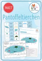 Vorschau - Arbeitsblätter - Pantoffeltierchen – 4x Aktivitäten und Spiele - Deckblatt