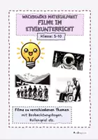 Vorschau - Arbeitsblätter - wachsendes Materialpaket - Filme im Ethikunterricht - Deckblatt