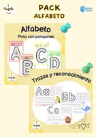 Vista previa - Hojas de trabajo - Pack Alfabeto - Portada