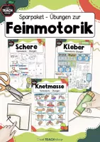 Vorschau - Unterrichtsreihen - Sparpaket - Übungen der Feinmotorik - Deckblatt