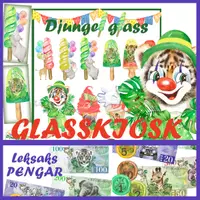 förhandsvisning - Glasskiosk med leksakspengar - försättsblad