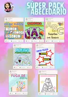 Vista previa - Juegos / Gamificación - SÚPER PACK ABECEDARIO - LECTOESCRITURA - Portada
