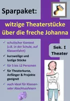 Vorschau - Spiele - Sparpaket: Lustige Theaterstücke über die freche Johanna (Theater AG, Projektwoche, Schulstück, Schulfeier, DuG usw.) - Deckblatt