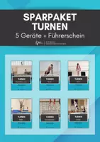 Vorschau - Arbeitsblätter - Turnen ⎮ XXL Sparkpaket mit 76 Materialien für Boden, Balken, Sprung, Barren und Reck - Deckblatt