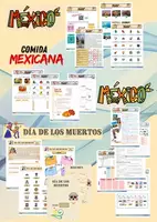 Vorschau - Stundenentwürfe - Materialpaket México Comida Viajes Recetas - Deckblatt
