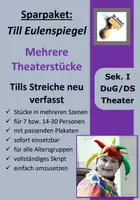 Vorschau - Stundenentwürfe - Zwei Till-Eulenspiegel-Stücke (Sparpaket) - Deckblatt