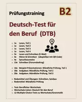 Vorschau - Unterrichtsreihen - PAKET: Deutsch-Test für den Beruf / DTB (B2) - Deckblatt