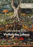 Vorschau - Unterrichtsreihen - Sparpaket XXL: Vielfalt des Lebens | Biologie - Deckblatt
