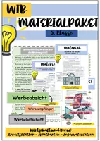 Vorschau - Arbeitsblätter - Materialpaket: WIB 5. Klasse (23 Materialien) - Deckblatt