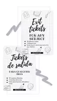 Vista previa - Evaluación - Pack "Exit tickets" en inglés y castellano - Portada