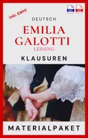 Vorschau - Arbeitsblätter - Emilia Galotti - Klausuren - Wachsendes Materialpaket! - Deckblatt
