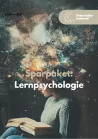 Vorschau - Unterrichtsreihen - Sparpaket: Lernen in der Psychologie - Deckblatt