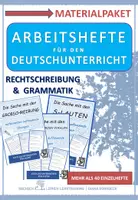 Vorschau - Arbeitsblätter - Deutsch: Arbeitshefte für den Deutschunterricht - Deckblatt