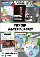 Vorschau - Arbeitsblätter - Physik Materialpaket: Energie, physikalische Grundlagen, Klassenarbeiten - Deckblatt