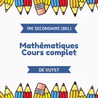 Aperçu - Apprentissages en autonomie - Cours de Mathématiques - 1re secondaire - Belgique - Page de couverture