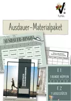 Vorschau - Arbeitsblätter - Ausdauer Training Materialpaket - Deckblatt