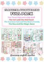 Vista previa - Juegos / Gamificación - CLASSICAL STORYTELLING FULL PACK (4 STORIES INCLUDED) - Portada
