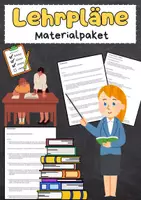 Vorschau - Stundenentwürfe - Lehrpläne Materialpaket - Leitfaden für Lehrer 1. - 10- Klasse - Deckblatt