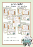 Vorschau - Arbeitsblätter - Materialpaket - Abschreib-Texte zu den Jahreszeiten - Deckblatt