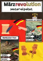 Vorschau - Arbeitsblätter - Märzrevolution 1868 Materialpaket - Deckblatt