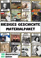 Vorschau - Stundenentwürfe - Geschichte Materialpaket XXXL: Antike bis zur Neuzeit - Deckblatt