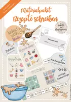 Vorschau - Arbeitsblätter - Materialpaket Rezepte schreiben - Deckblatt