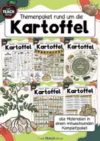 Vorschau - Arbeitsblätter - Die Kartoffel - Themenpaket - Deckblatt