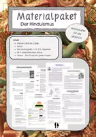 Vorschau - Arbeitsblätter - Materialpaket: Der Hinduismus - Deckblatt