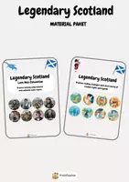 Vorschau - Stundenentwürfe - Legendary Scotland - Materialpaket - Deckblatt