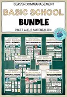 Vorschau - Bildkarten - CLASSROOM MANAGEMENT | Wachsendes Materialpaket | Basic School - Deckblatt