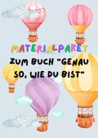 Vorschau - Arbeitsblätter - Materialpaket zum Buch "Genau so, wie du bist" - Deckblatt
