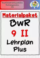 Vorschau - Stundenentwürfe - Materialpaket BwR 9 II Lehrplan Plus - Deckblatt